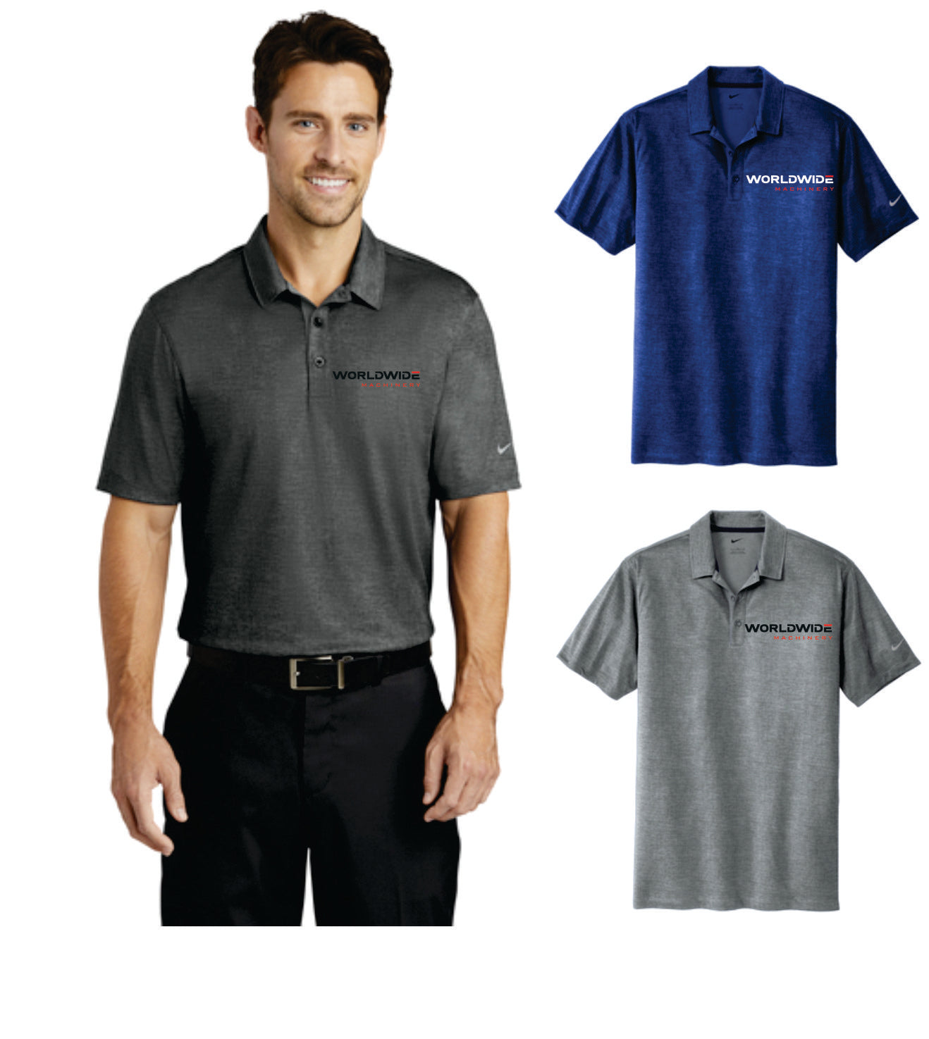 Nike Dri Fit Crosshatch Polo