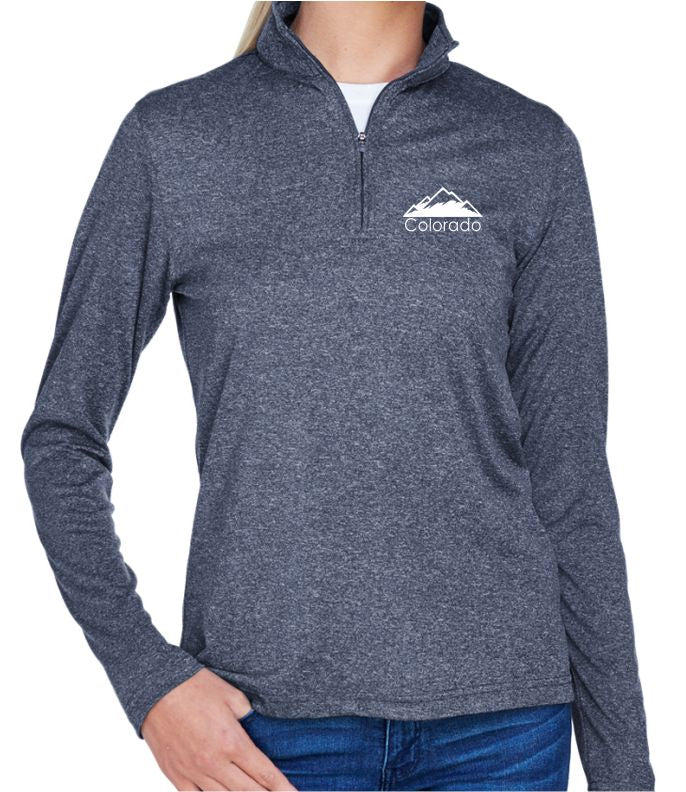 Colorado 1/4 Zip Pullover - Monograms by K & K