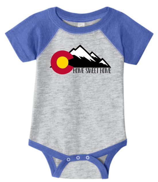 Home Sweet Home Onesie - Monograms by K & K