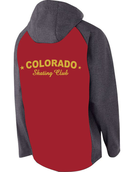 Colorado Skating Club Adult  Soft Shell Jacket - Monograms by K & K