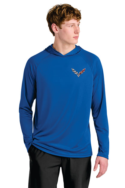 A4 Cooling Performance Long Sleeve Hooded Tee