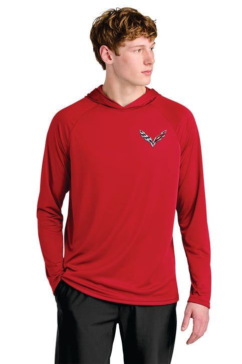 A4 Cooling Performance Long Sleeve Hooded Tee