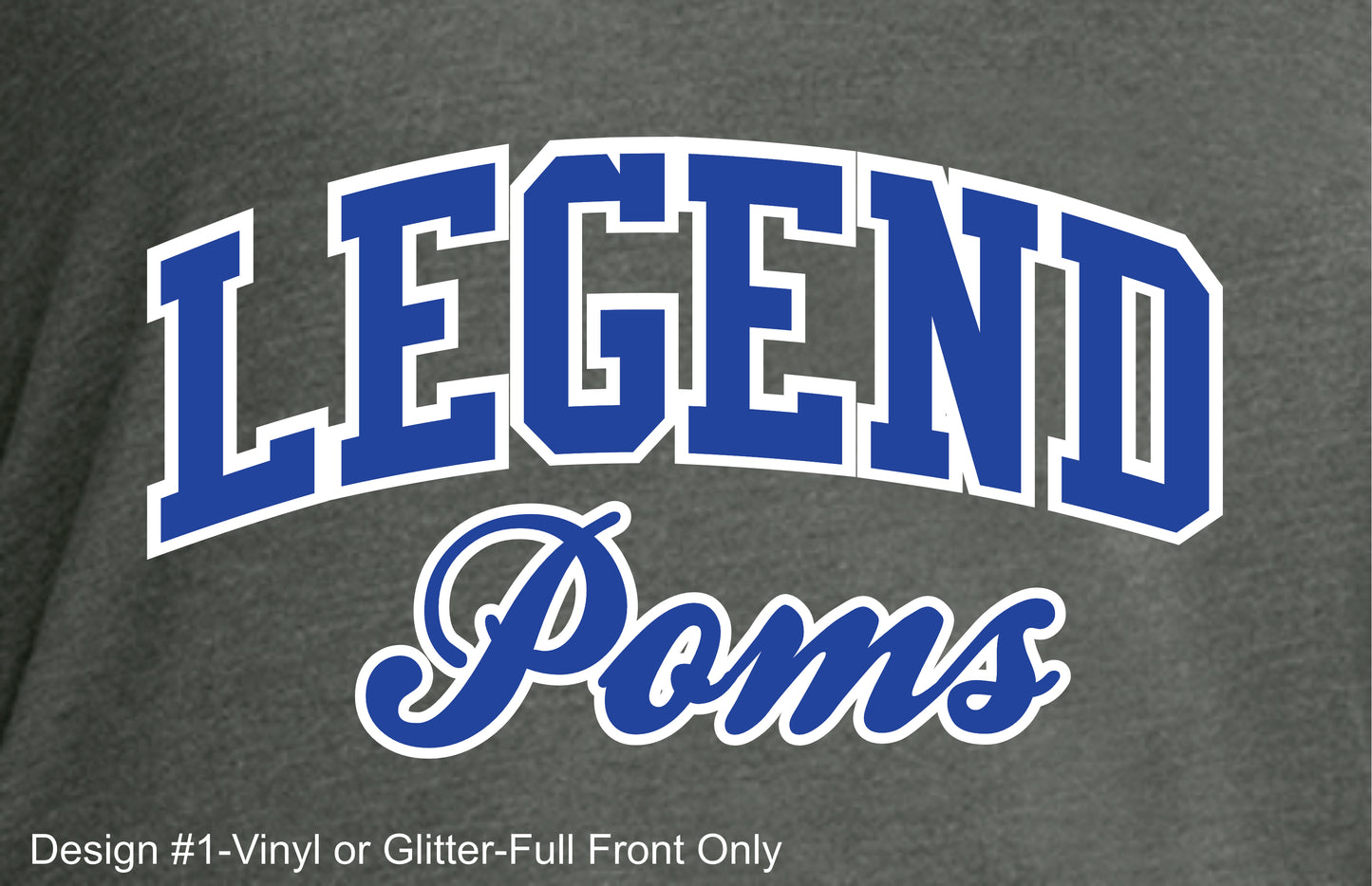 Legend Poms Ladies Long-Sleeve T-Shirt