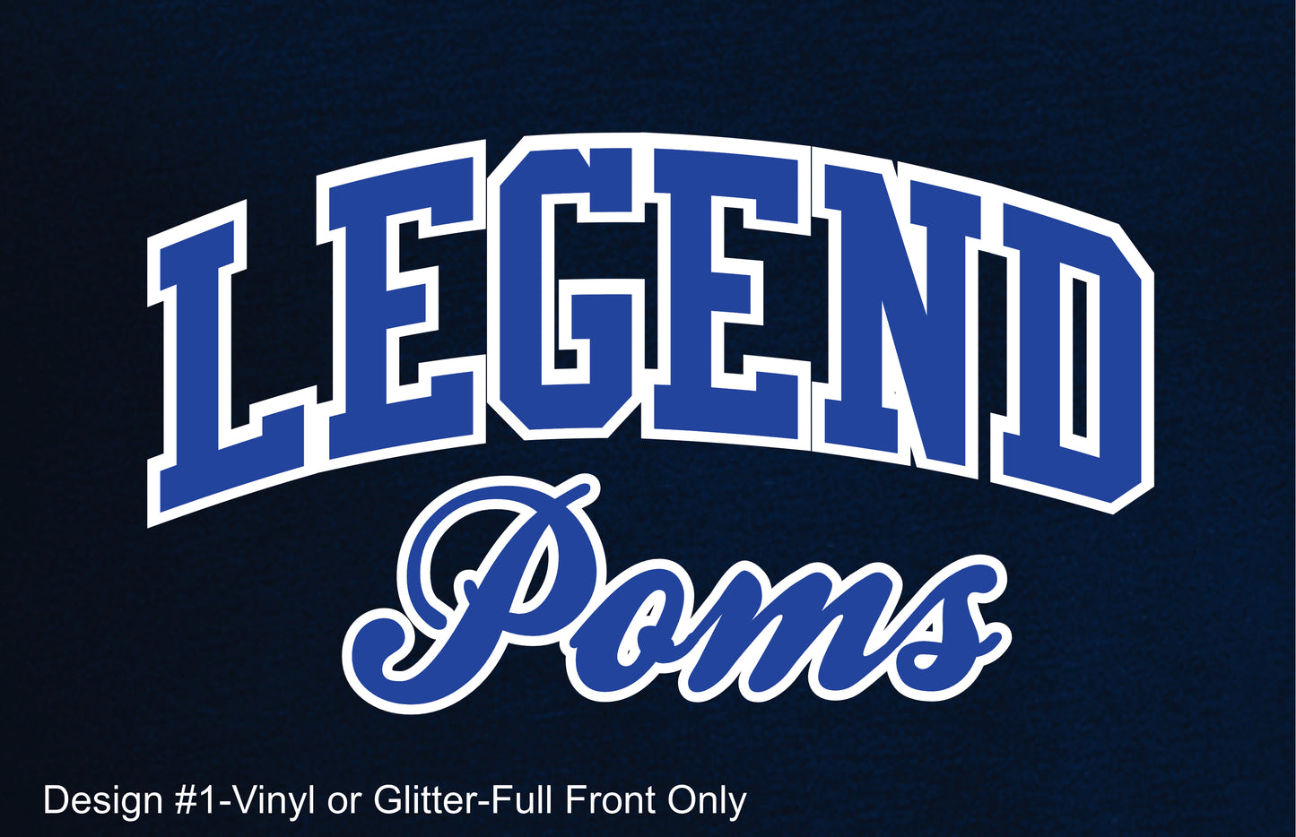 Legend Poms Gildan Hooded Sweatshirt