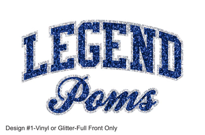 Legend Poms Gildan Hooded Sweatshirt