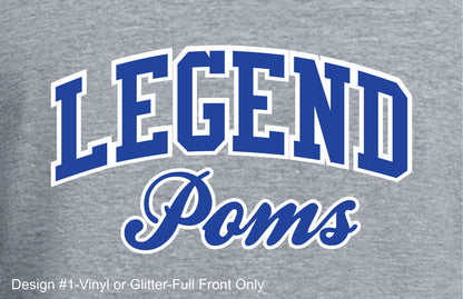 Legend Poms Gildan Ladies Softstyle V-Neck