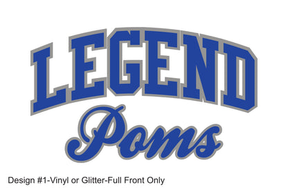 Legend Poms Gildan Hooded Sweatshirt