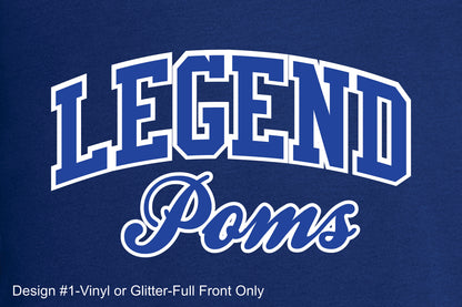 Legend Poms Gildan Softstyle T-Shirt