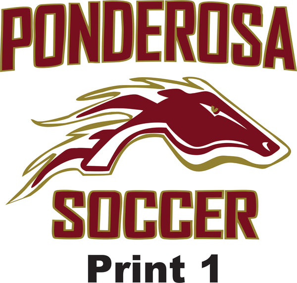 Ponderosa Boys Soccer Short Sleeve T's
