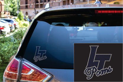 Legend Poms Car Decal
