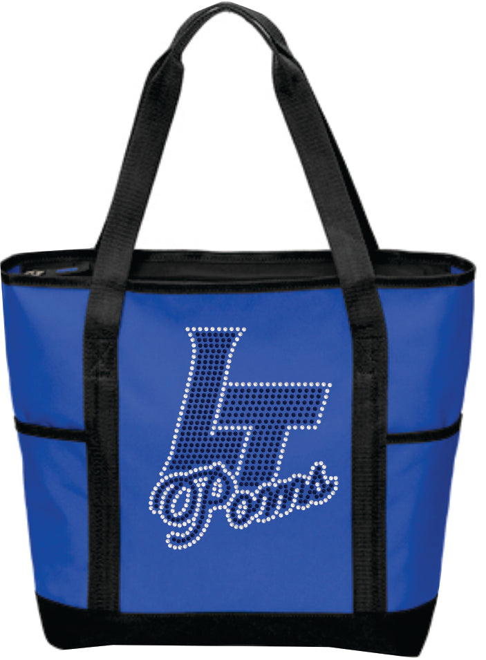 Legend Poms Rhinestone Tote
