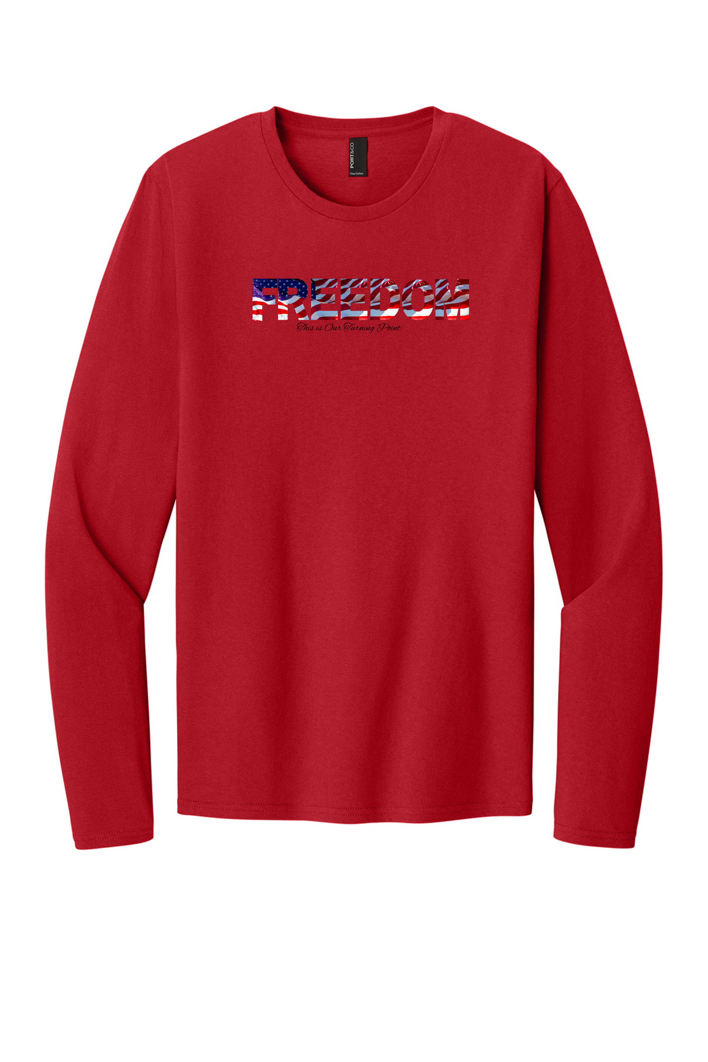 Freedom Shirt in Honor of Charlie Kirk long sleeved Youth sizes