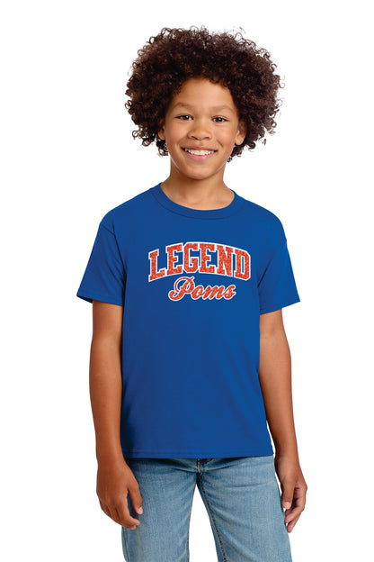 Legend Poms Youth Gildan T-Shirt