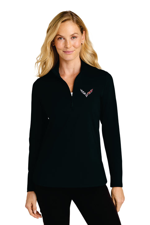 Port Authority Women's Double Knit 1/4-Zip