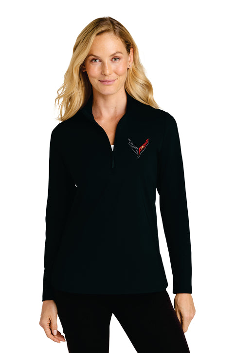 Port Authority Women's Double Knit 1/4-Zip