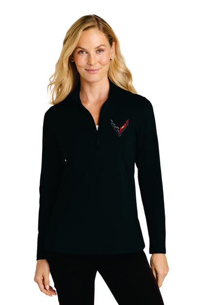 Port Authority Women's Double Knit 1/4-Zip