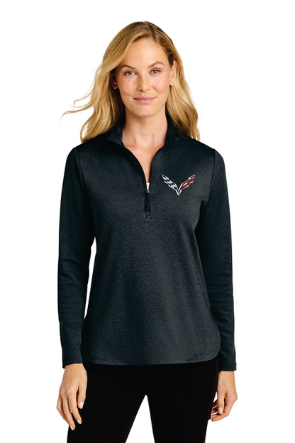 Port Authority Women's Double Knit 1/4-Zip