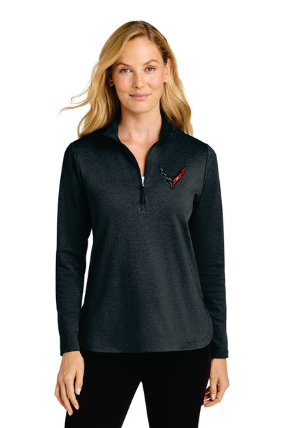 Port Authority Women's Double Knit 1/4-Zip