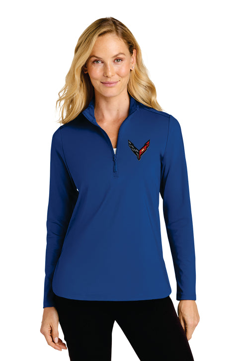 Port Authority Women's Double Knit 1/4-Zip
