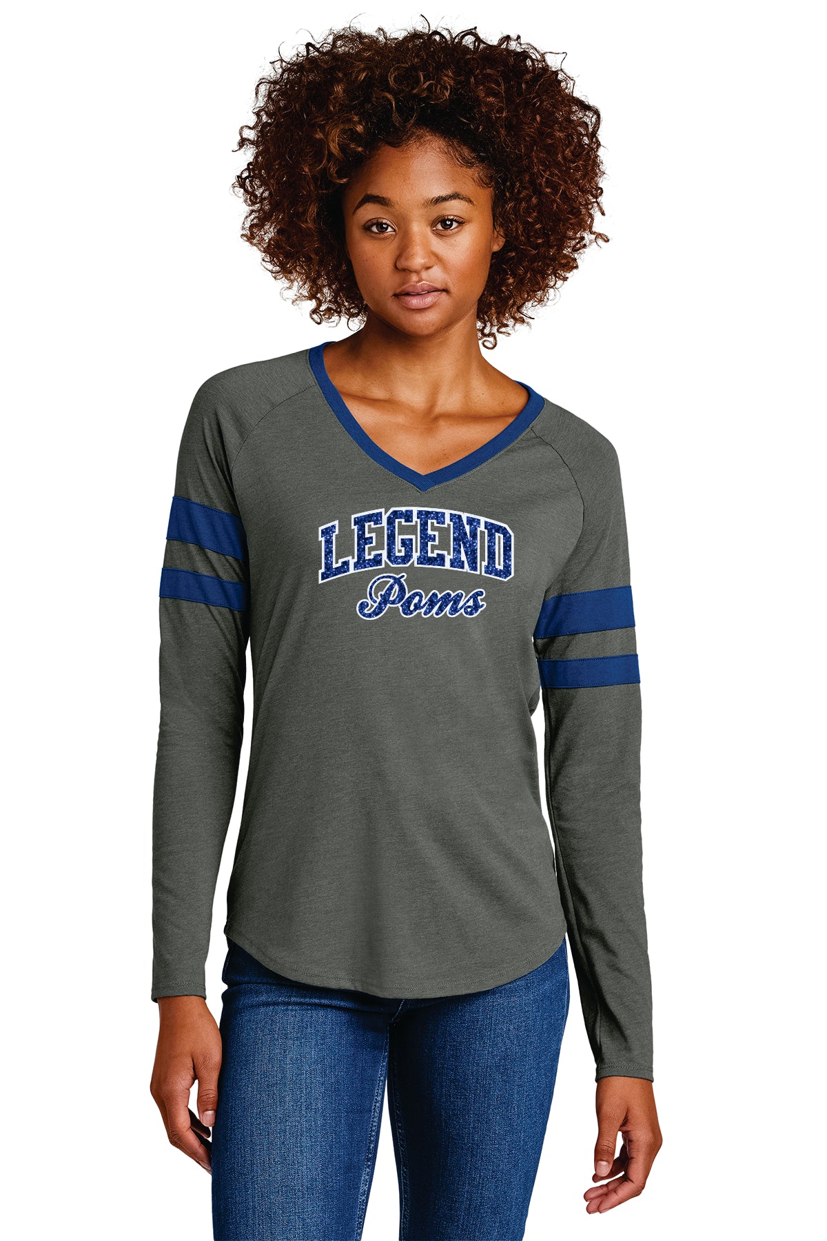Legend Poms Ladies Long-Sleeve T-Shirt
