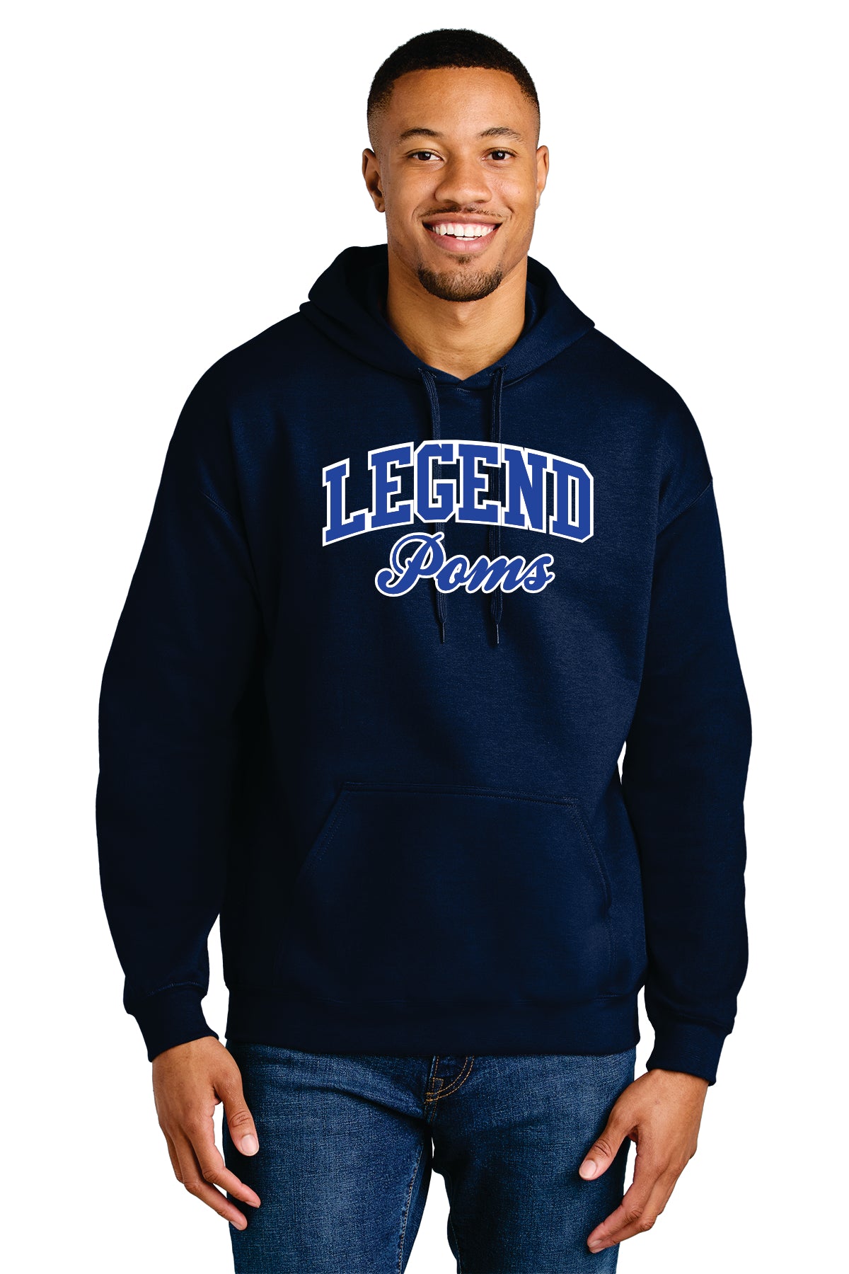 Legend Poms Gildan Hooded Sweatshirt