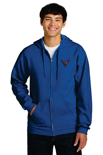 Gildan Full-Zip Hooded Sweatshirt