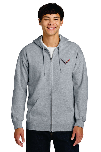 Gildan Full-Zip Hooded Sweatshirt