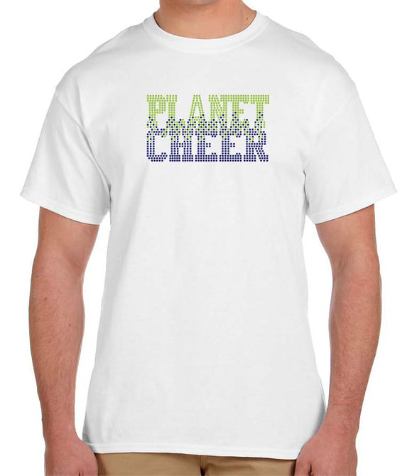 Planet Cheer Short-Sleeve T-Shirt Adult Bleeding - Monograms by K & K