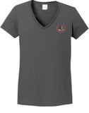 Rocky Mountain Triumph Club Ladies V-Neck Short-Sleeve T-Shirt - Monograms by K & K
