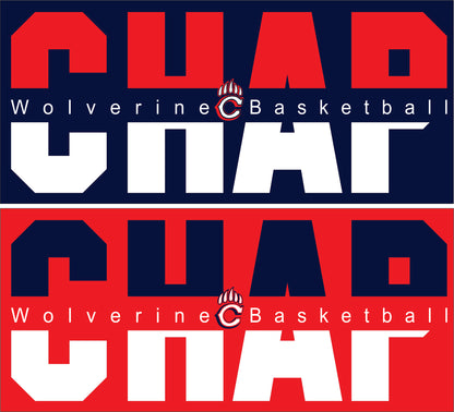 Chaparral Basketball Short-Sleeve Heather T-Shirt - Monograms by K & K