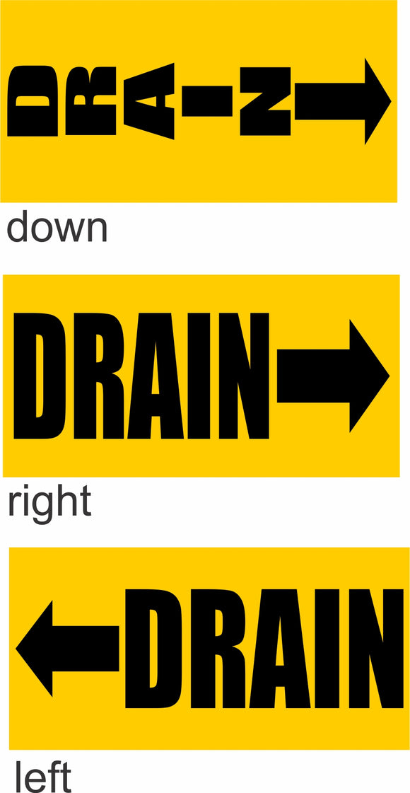 Drain - Monograms by K & K