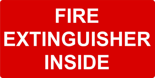 Fire Extinguisher Inside