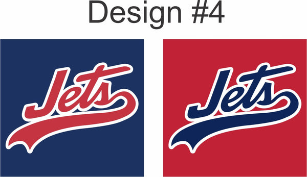Parker Jets Long-Sleeve Tee-Plain Vinyl Designs - Monograms by K & K