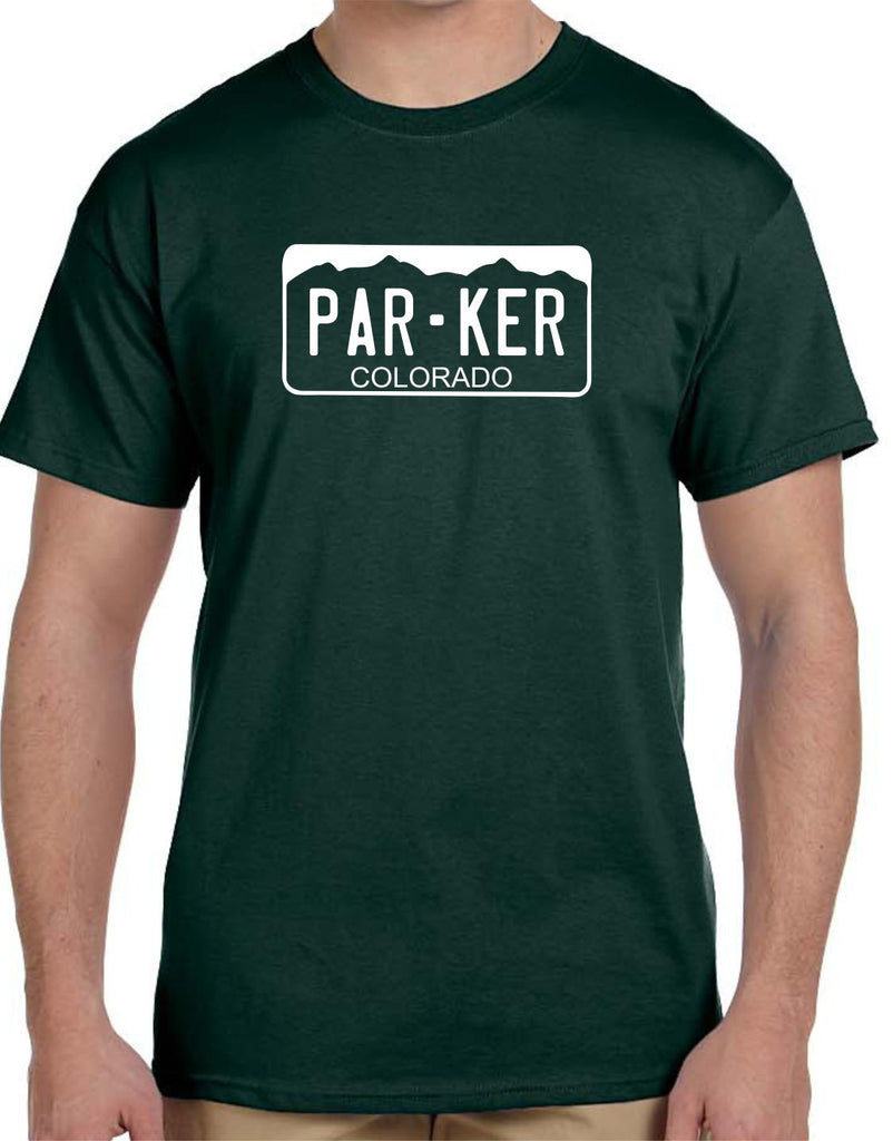 Parker License Plate T-Shirt - Monograms by K & K