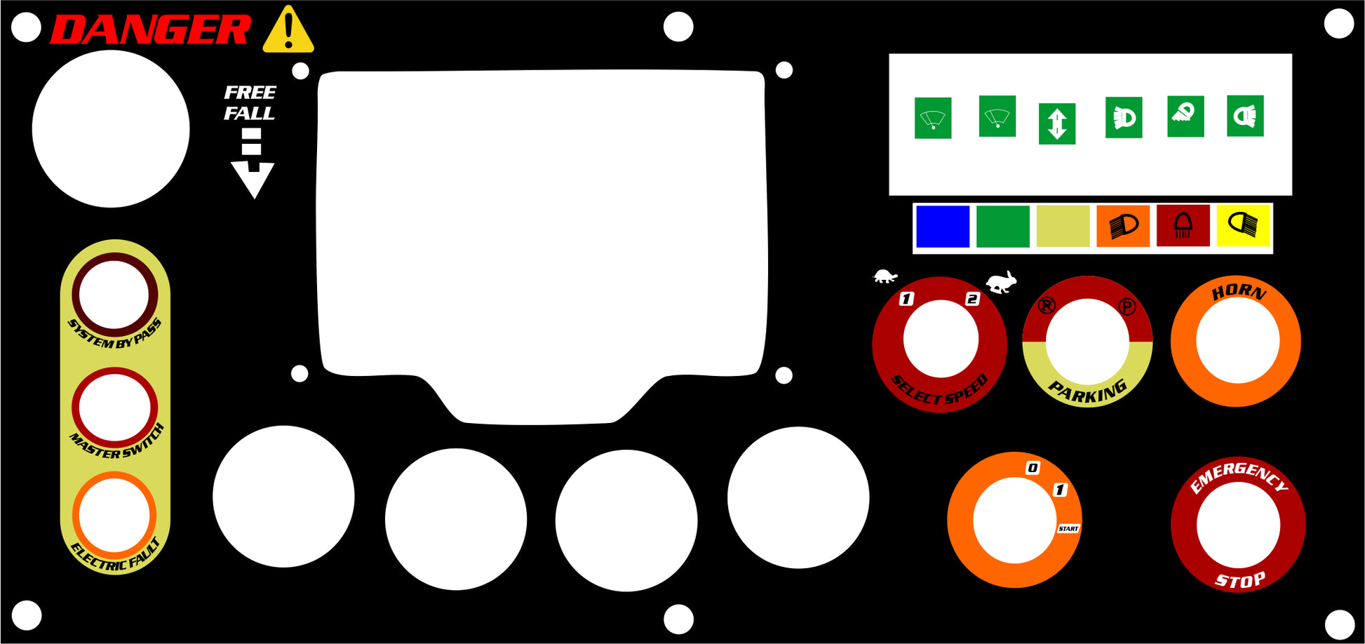 SPX460 PX-154 Dash - Monograms by K & K