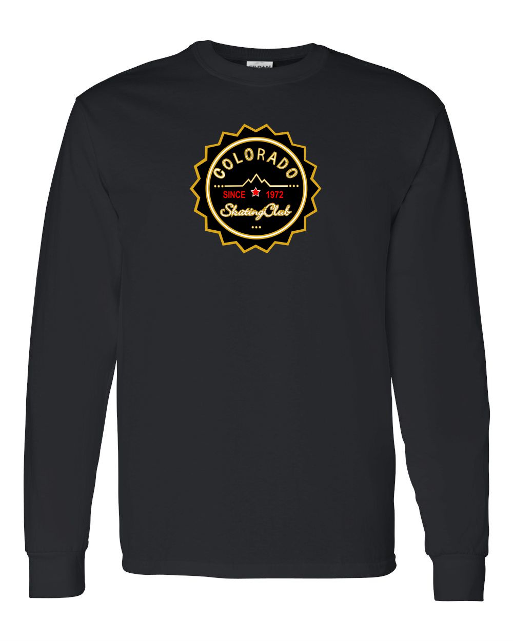 Colorado Skating Club Adult  Long-Sleeve T-Shirt - Monograms by K & K