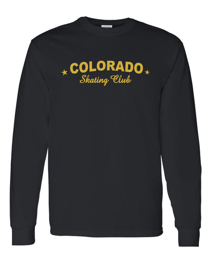 Colorado Skating Club Adult  Long-Sleeve T-Shirt - Monograms by K & K