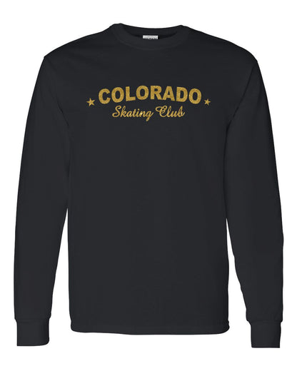 Colorado Skating Club Adult  Long-Sleeve T-Shirt - Monograms by K & K