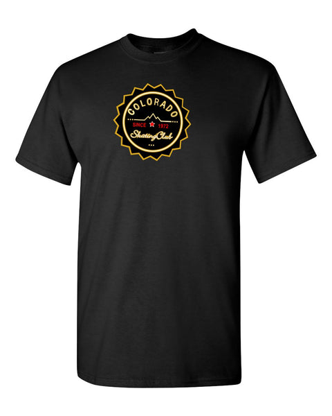 Colorado Skating Club Adult Short-Sleeve T-Shirt - Monograms by K & K