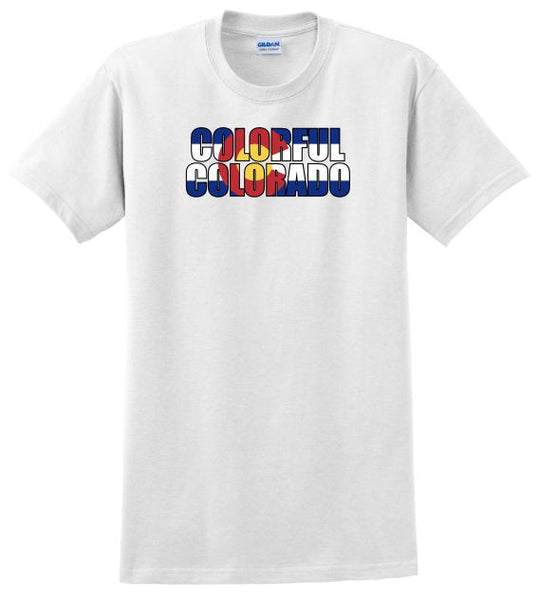 Colorful Colorado Short-Sleeve T-Shirt - Monograms by K & K