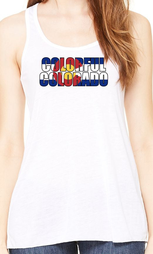 Colorful Colorado Tank Top - Monograms by K & K