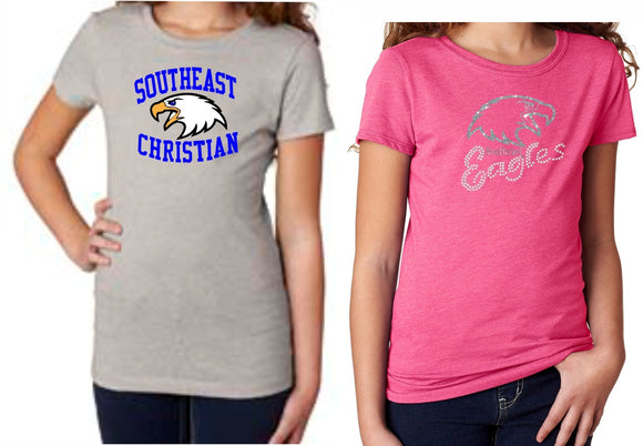 SE Girls T-Shirt - Monograms by K & K