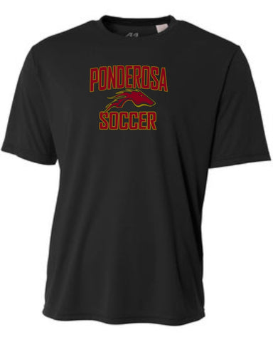 Ponderosa Boys Soccer Moisture Wicking T-Shirt