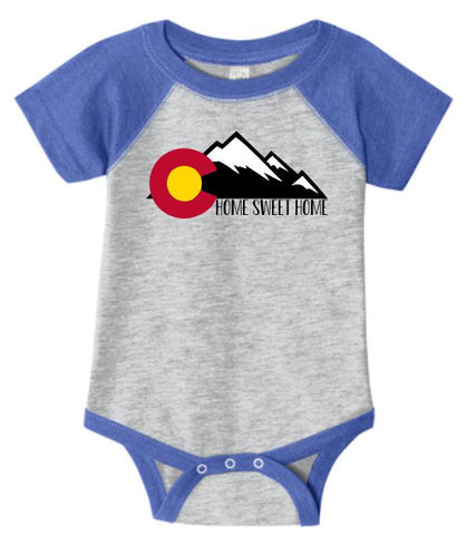 Home Sweet Home Onesie - Monograms by K & K