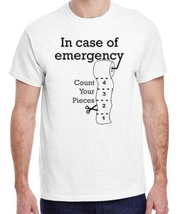 In Case of Emergency T-Shirt - Monograms by K & K