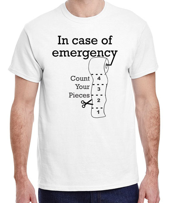 In Case of Emergency T-Shirt - Monograms by K & K