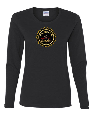 Colorado Skating Club Ladies Long-Sleeve T-Shirt - Monograms by K & K