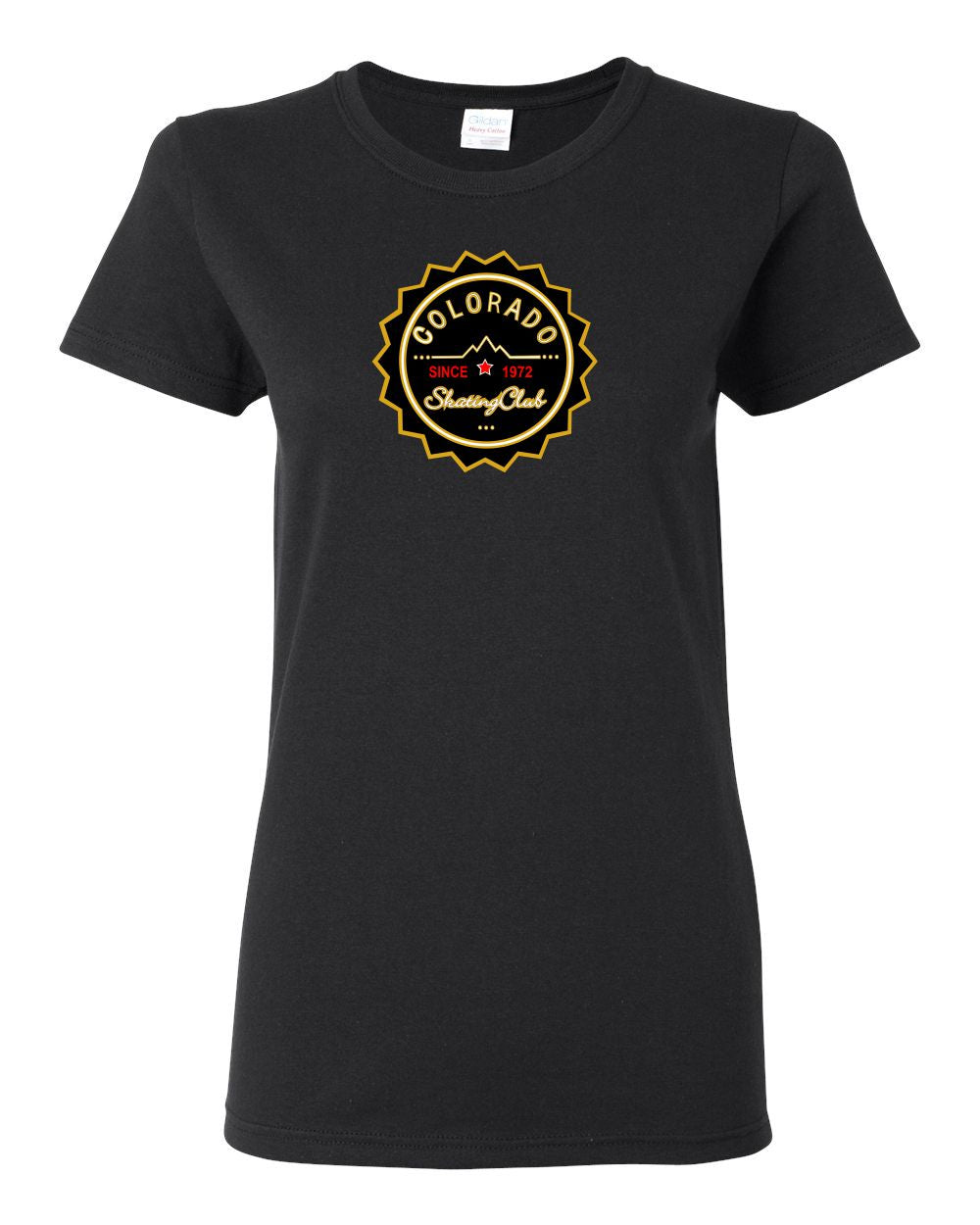 Colorado Skating Club Ladies Short-Sleeve T-Shirt - Monograms by K & K