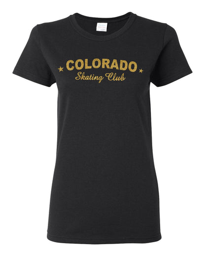 Colorado Skating Club Ladies Short-Sleeve T-Shirt - Monograms by K & K