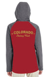 Colorado Skating Club Ladies Soft Shell Jacket - Monograms by K & K